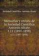 Memorias y revista de la Sociedad Cientifica `Antonio Alzate.`. t.11 (1897-1898), Sociedad Cienti?fica `Antonio Alzate` 