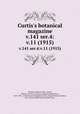 Curtis`s botanical magazine.. v.141 ser.4:v.11 (1915), Bentham-Moxon Trust.,Curtis, William,,Curtis`s botanical magazine dedications, 1827-1927 : portraits and biographical notes.,Royal Botanic Gardens, Kew.,Stanley Smith Horticultural Trust. 