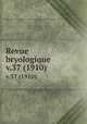 Revue bryologique.. v.37 (1910), Laboratoire de cryptogamie (Muse?um national d`histoire naturelle) 