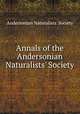 Annals of the Andersonian Naturalists