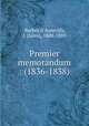 Premier memorandum : (1836-1838), Barbey d`Aurevilly, J. (Jules), 1808-1889 