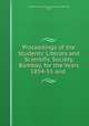 Proceedings of the Students` Literary and Scientific Society, Bombay, for the Years 1854-55 and ., Students` Literary and Scientific Society (Bombay, India) 