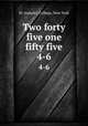 Two forty five one fifty five. 4-6, St. Joseph`s College, New York 