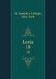 Loria.. 18, St. Joseph`s College, New York 