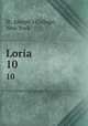 Loria.. 10, St. Joseph`s College, New York 