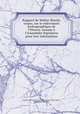 Rapport de Walter Shanly, ecuier, sur le relvement hydrographique de l`Ottawa. Soumis l`Assemble lgislative pour leur information, Canada (Province). Provincial Secretary`s Office,Shanly, W. (Walter), 1819-1899 