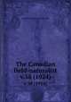 The Canadian field-naturalist. v.38 (1924), Ottawa Field-Naturalists` Club 