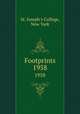 Footprints. 1958, St. Joseph`s College, New York 