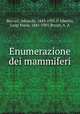 Enumerazione dei mammiferi, Beccari, Odoardo, 1843-1920,D`Albertis, Luigi Maria, 1841-1901,Bruijn, A. A 