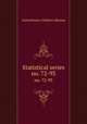 Statistical series. no. 72-93, United States. Children`s Bureau 