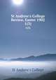 St Andrew`s College Review, Easter 1902. 1(3), St Andrew`s College 