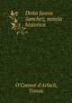 Doa Juana Sanchez, novela historica, O`Connor d`Arlach, Tomas 