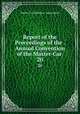 Report of the Proceedings of the . Annual Convention of the Master-Car .. 20, Master Car-Builders ` Association 