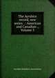 The Ayrshire record, new series. .: American and Canadian ., Volume 3, Ayrshire breeders` association 