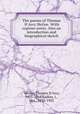 The poems of Thomas D
