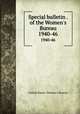 Special bulletin . of the Women`s Bureau. 1940-46, United States. Women`s Bureau 
