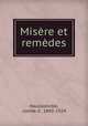 Misere et remedes, Haussonville, comte d`, 1843-1924 