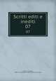 Scritti editi e inediti. 07, Mazzini, Giuseppe, 1805-1872,International Working Men`s Association 