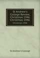 St Andrew`s College Review, Christmas 1946. Christmas 1946, St Andrew