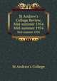 St Andrew`s College Review, Mid-summer 1954. Mid-summer 1954, St Andrew