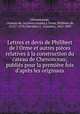 Lettres et devis de Philibert de l