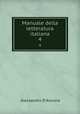 Manuale della letteratura italiana. 4, Alessandro d