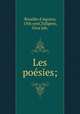 Les poesies;, Rinaldo d`Aquino, 15th cent,Tallgren, Oiva Joh. 