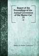 Report of the Proceedings of the . Annual Convention of the Master-Car .. 25, Master Car-Builders ` Association 