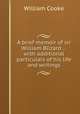 A brief memoir of sir William Blizard ... with additional particulars of his life and writings, William Cooke 