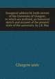 Inaugural address by lords rectors of the University of Glasgow; to which are prefixed, an historical sketch and account of the present state of the university, by J.B. Hay, Glasgow univ 