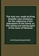 The holy war, made by King Shaddai upon Diabolus, for the regaining of the metropolis of the world, or, The losing and taking again of the town of Mansoul, John Bunyan,George Burder 