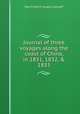 Journal of three voyages along the coast of China, in 1831, 1832, & 1833, K.F. Gutzlaff 