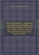 Zwey Predigten... Gehalten am Reformationsfeste der Zrchrischen[sic] Kirche den 1sten Januar und am Neujahrsfeste den 3ten Januar 1819, Johann Conrad von Orelli 
