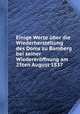 Einige Worte ber die Wiederherstellung des Doms zu Bamberg bei seiner Wiedererffnung am 25ten August 1837, 