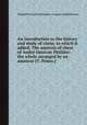 An introduction to the history and study of chess; to which is added, The analysis of chess of Andr Danican Philidor: the whole arranged by an amateur [T. Pruen.]., 