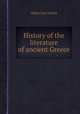 History of the literature of ancient Greece, 