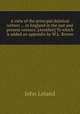 A view of the principal deistical writers ... in England in the last and present century. [Another] To which is added an appendix by W.L. Brown, John Leland 