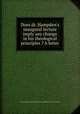 Does dr. Hampden`s inaugural lecture imply any change in his theological principles ? A letter, Charles Richard Cameron,Renn Dickson Hampden (bp. of Hereford.) 
