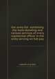 the army list exhibiting the bank standing and variuos services of every regimental officer in the army serving on full pay, captain h g hart 