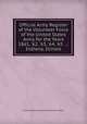 Official Army Register of the Volunteer Force of the United States Army for the Years 1861, `62, `63, `64, `65 ...: Indiana, Illinois, United States. Adjutant-General's Office 