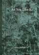 As You Like it, William Shakespeare 
