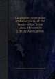Catalogue, systematic and analytical, of the books of the Saint Louis Mercantile Library Association, St. Louis Mercantile Library Association,Edward William Johnston 