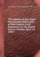 The speech of the Right Honourable Henry Earl of Warrington, Lord Delamere, to the Grand Jury at Chester, April 13. 1692, Henry Booth Warrington (Earl of) 