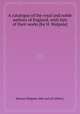 A catalogue of the royal and noble authors of England, with lists of their works [by H. Walpole]., Horace Walpole (4th earl of Orford.) 
