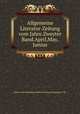 Allgemeine Literatur-Zeitung vom Jahre.Zweyter Band.April,May,Junius., JENA,in der Expedition diefer Zeitung,und Leipzig,1796 