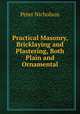 Practical Masonry, Bricklaying and Plastering, Both Plain and Ornamental, Peter Nicholson 
