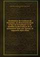 Restitution du tombeau de Porsenna, ou dissertation dont le but est d`expliquer et de justifier la description de ce monument faite par Varron, et rapporte dans Pline, 