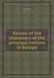 Review of the characters of the principal nations in Europe, Europe 