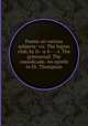 Poems on various subjects: viz. The legion club, by D--n S----t. The gymnasiad. The causidicade. An epistle to Dr. Thompson, 