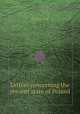 Letters concerning the present state of Poland, By John Lind 